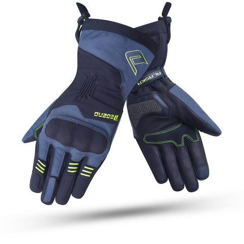 GUANTES ALASKA HOMBRE NEGRO, GRIS Y FLUOR