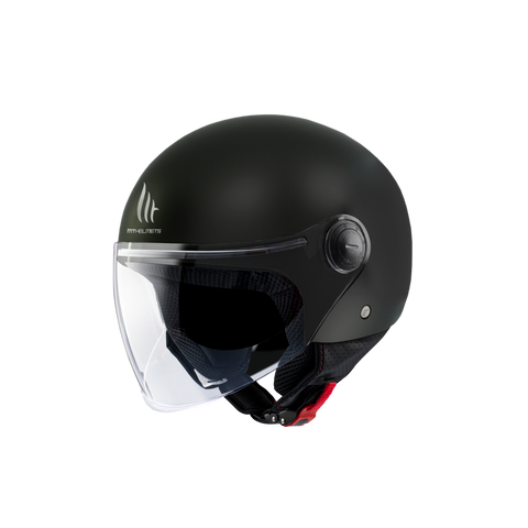 Casco Mt street S Negro Mate