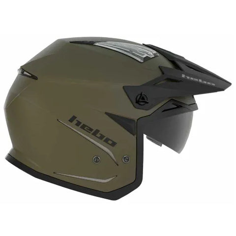 Casco Jet Hebo verde