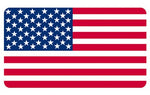 Adhesivo bandera de EEUU