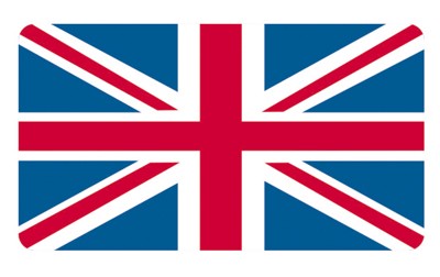 Adhesivo bandera de UK